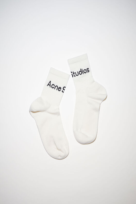 (image for) Cute Ribbed logo socks